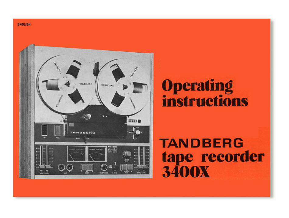 Tandberg 3400X