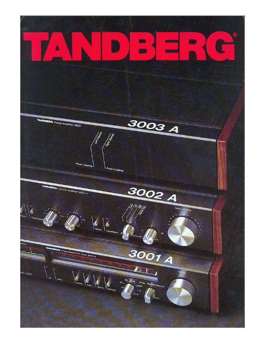 Tandberg TPT 3011