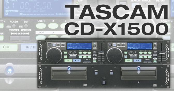 Tascam CD-X1500