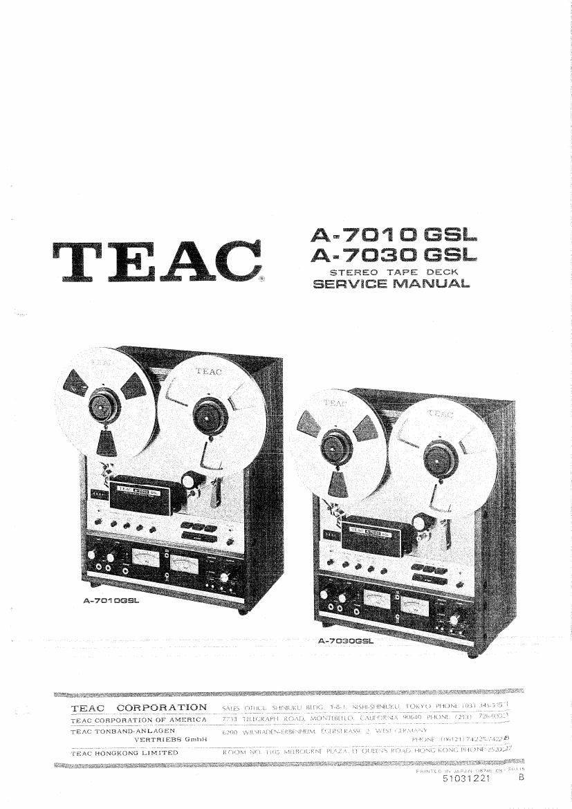 TEAC A-7030GSL