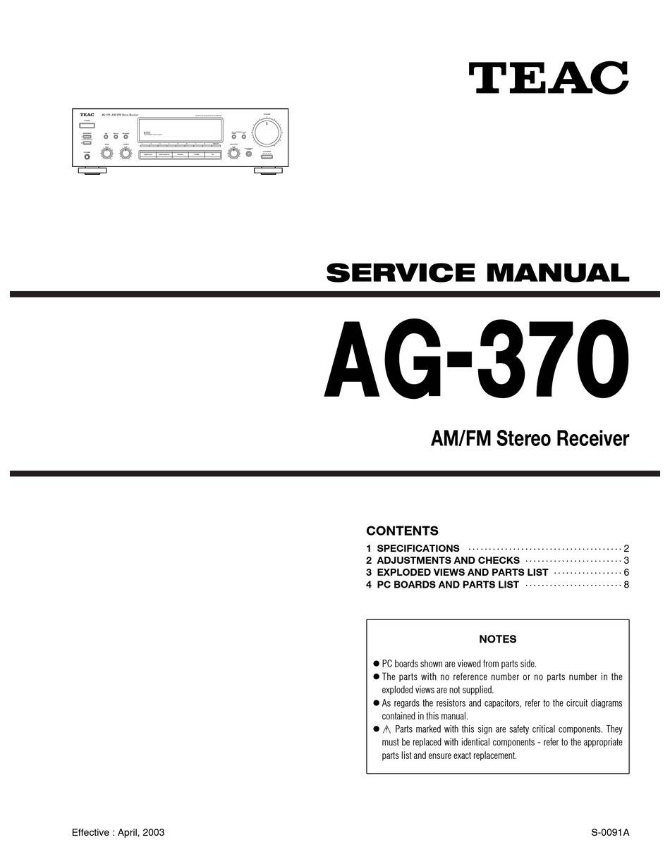 TEAC AG-370