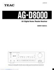 TEAC AG-D8000