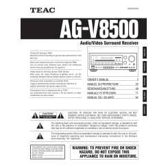 TEAC AG-V8500