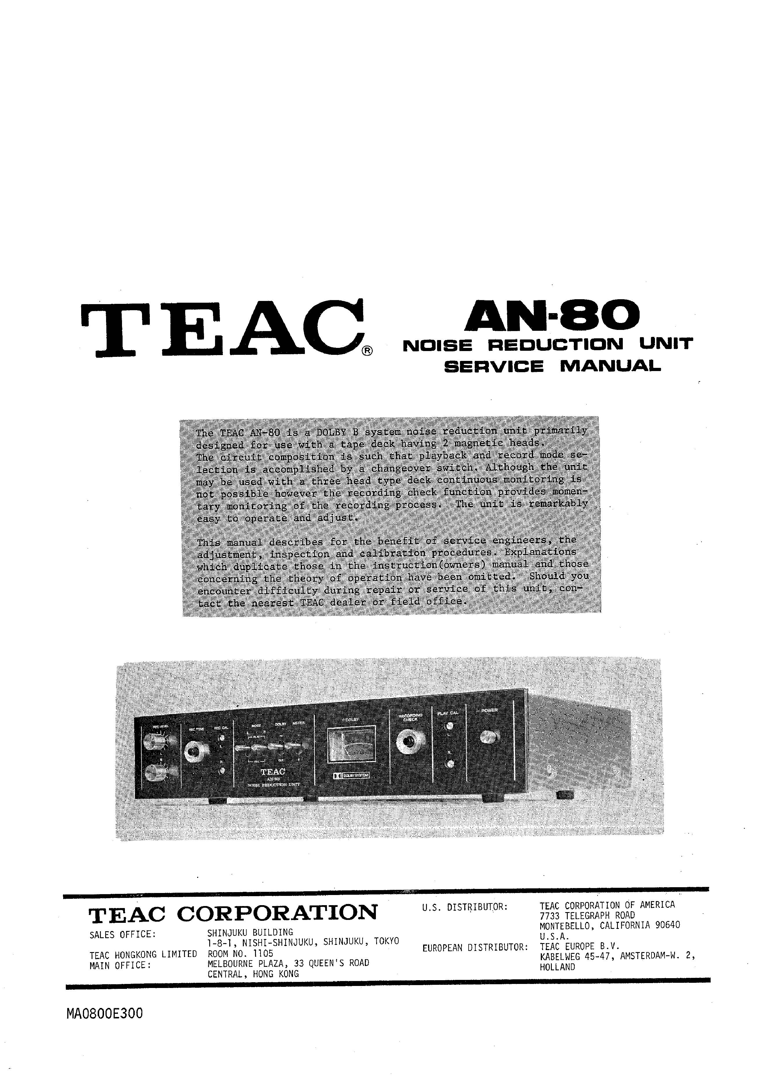 TEAC AN-80
