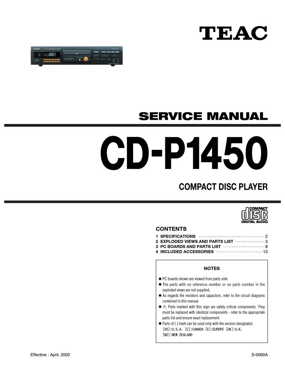TEAC CD-P1450