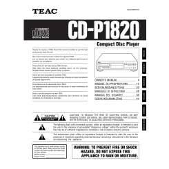 TEAC CD-P1820
