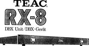 TEAC RX-8