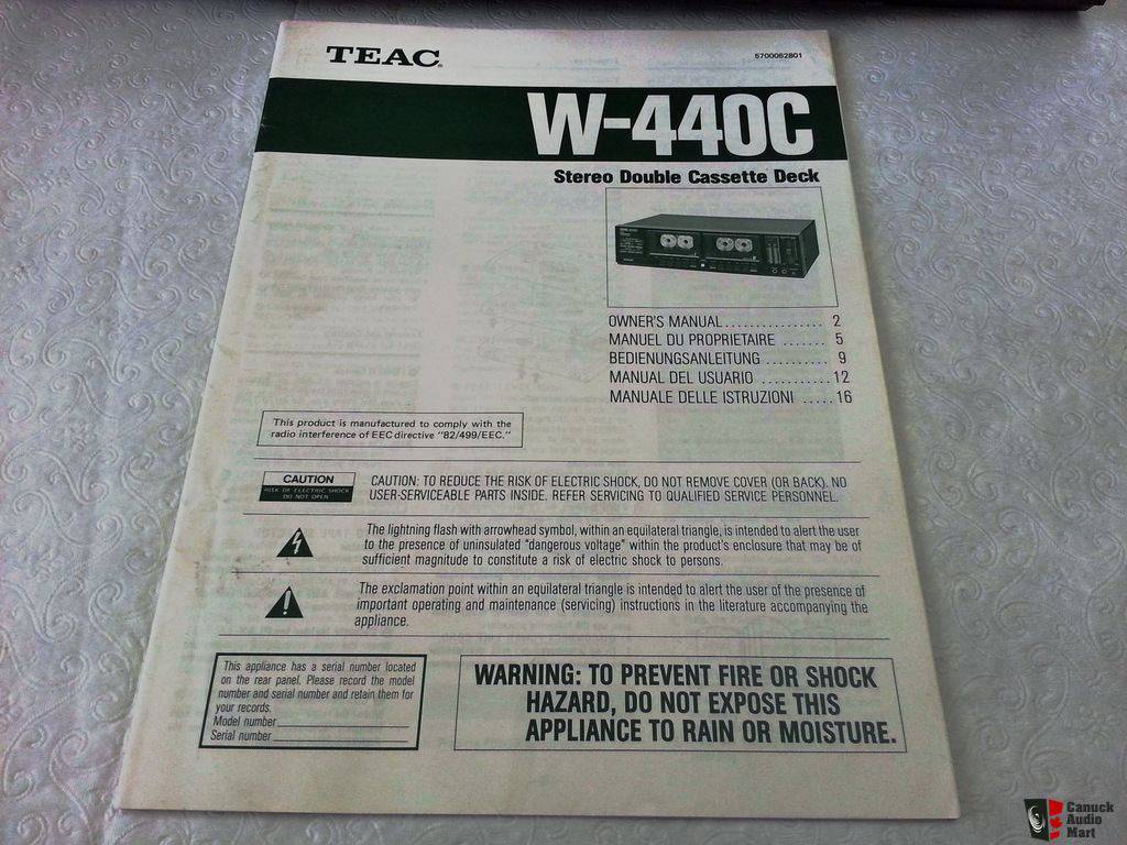 TEAC W-440C
