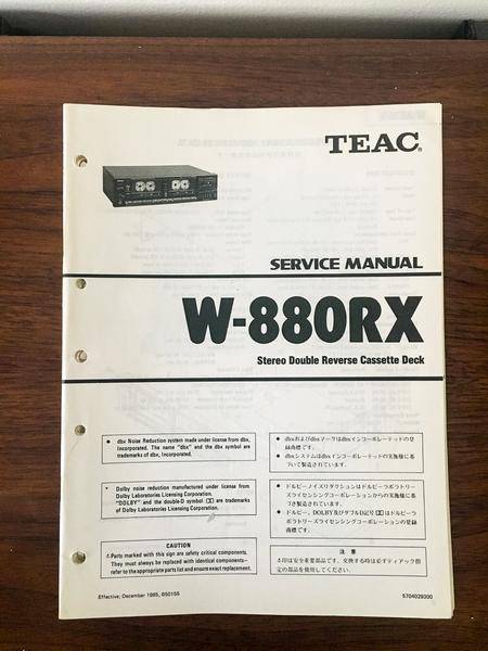 TEAC W-880RX