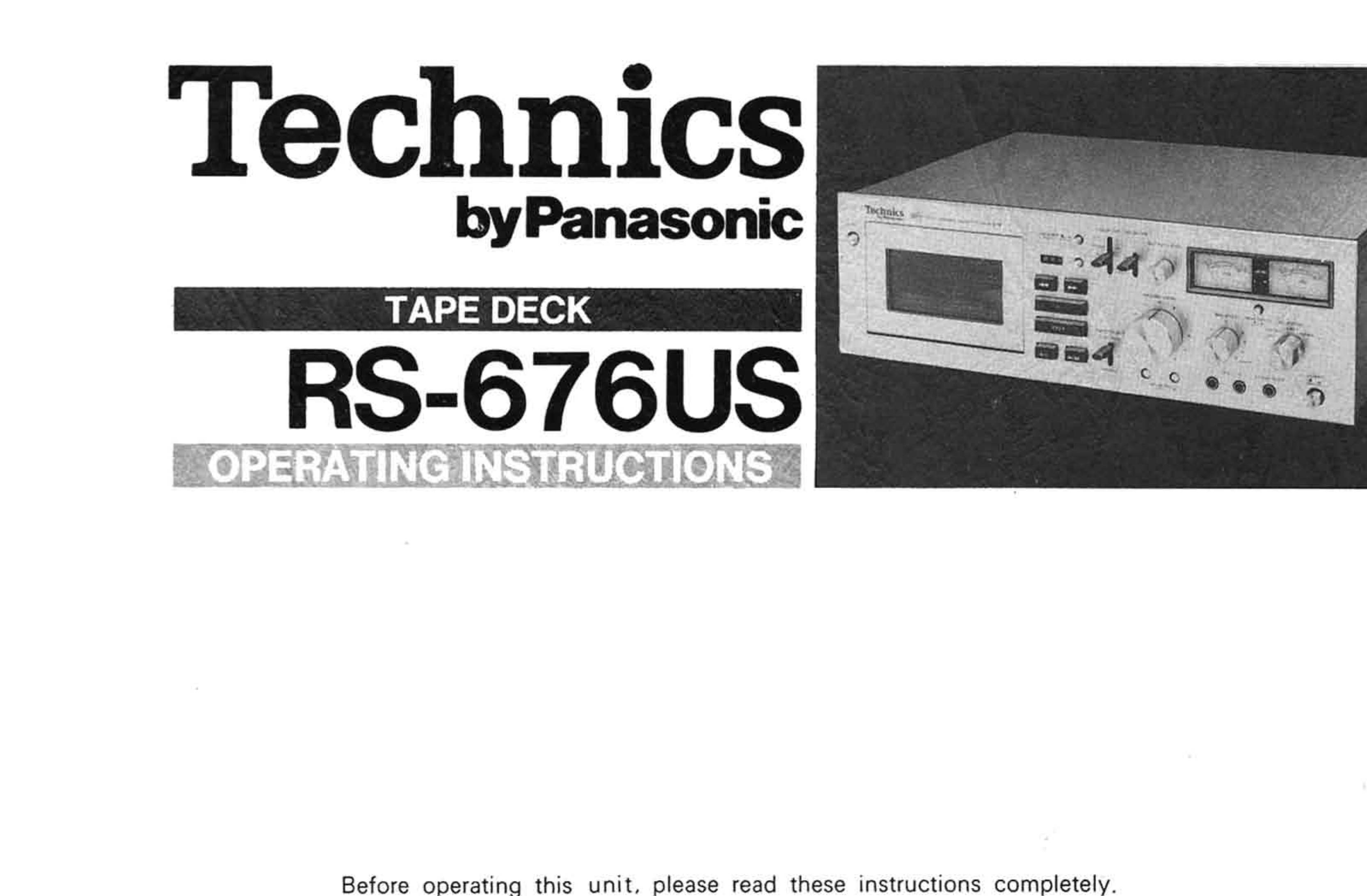 Technics RS-676 (US)
