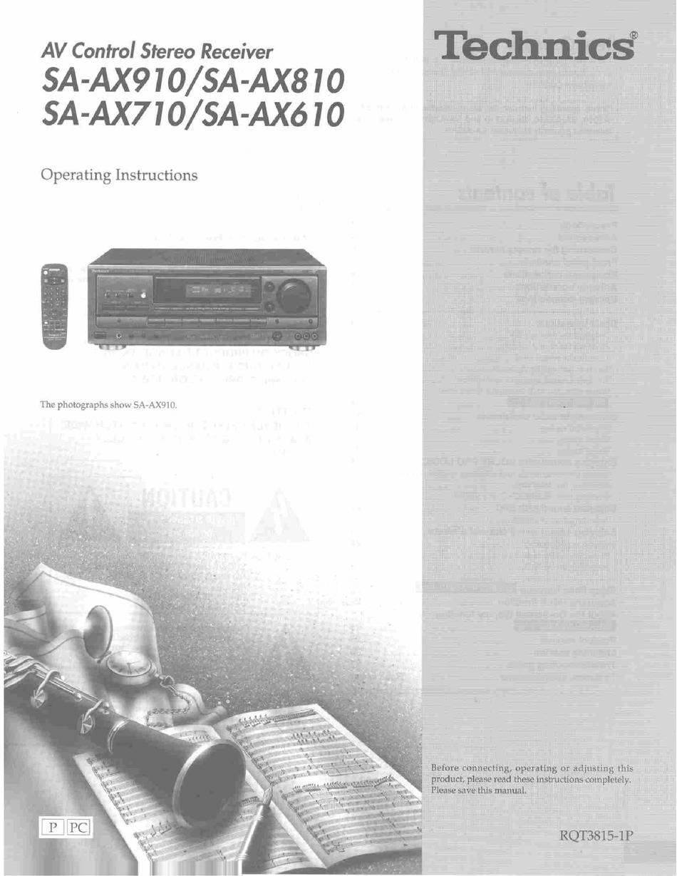 Technics SA-AX910