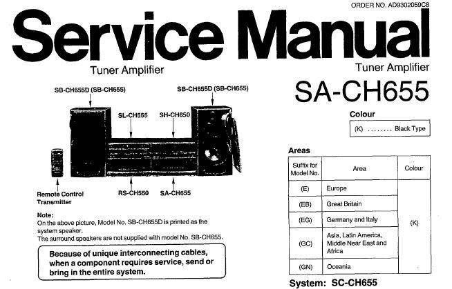 Technics SA-CH655