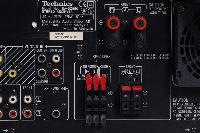 Technics SA-DX850
