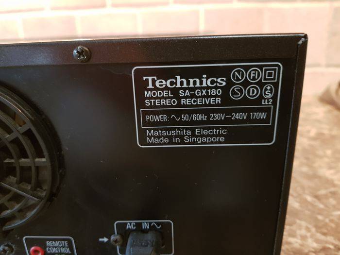 Technics SA-GX180