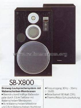 Technics SB-X800