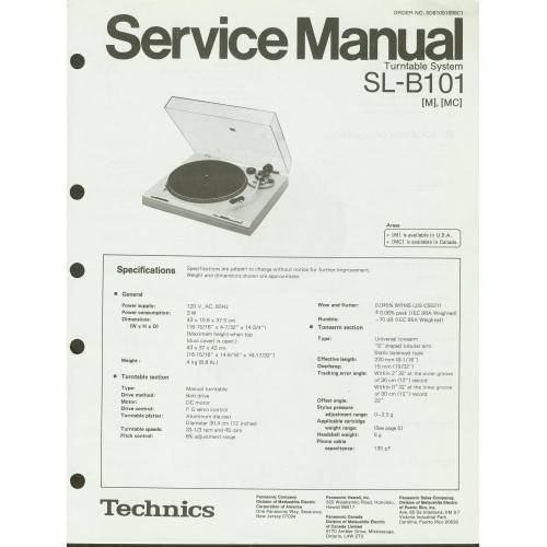 Technics SL-B101