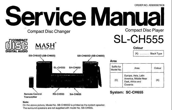 Technics SL-CH555