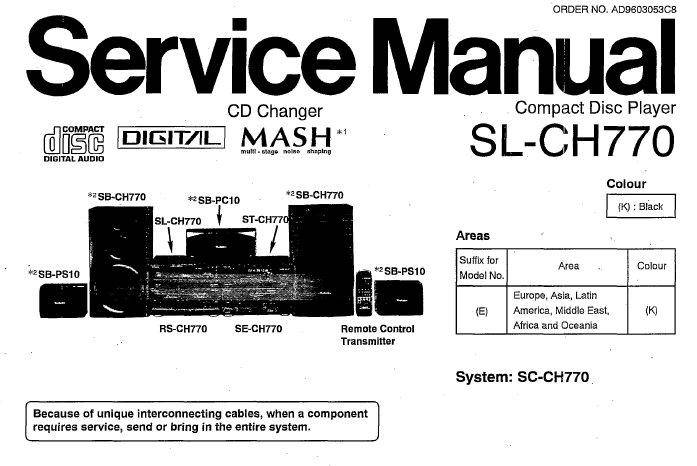 Technics SL-CH770