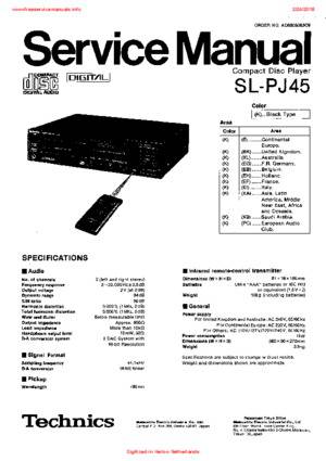Technics SL-PJ45