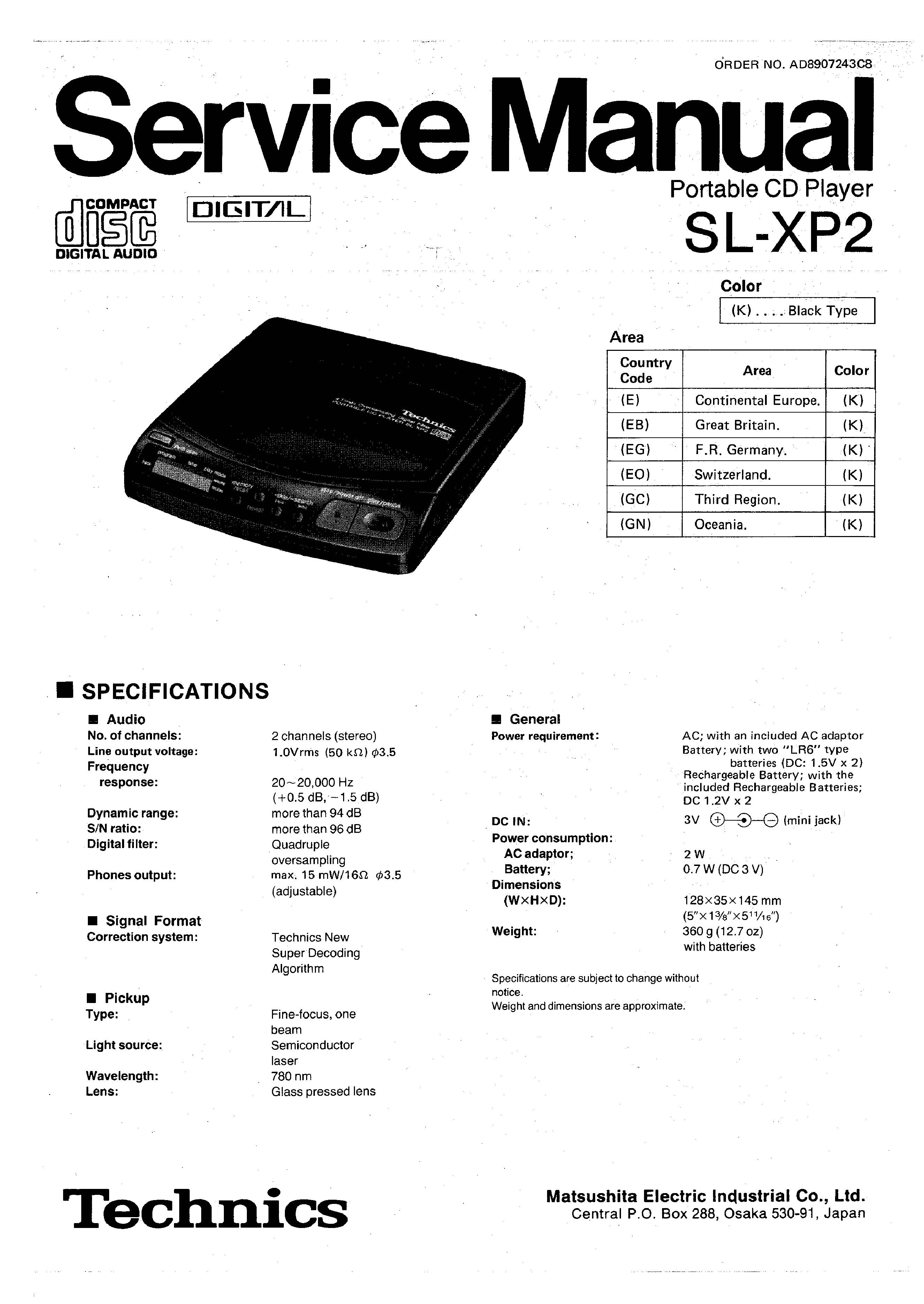 Technics SL-XP2