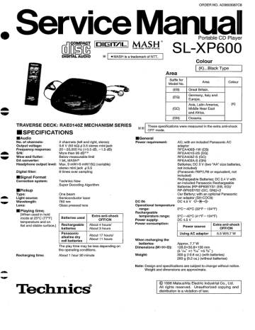 Technics SL-XP600