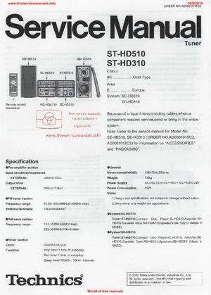 Technics ST-HD310