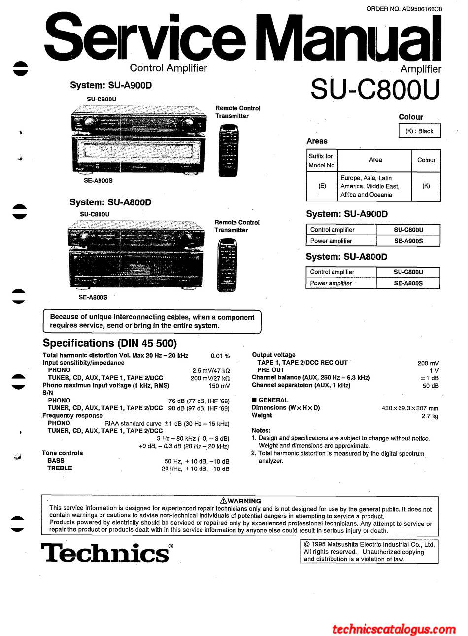 Technics SU-C800 (U)