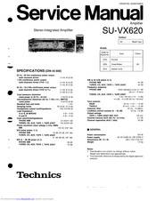 Technics SU-VX620