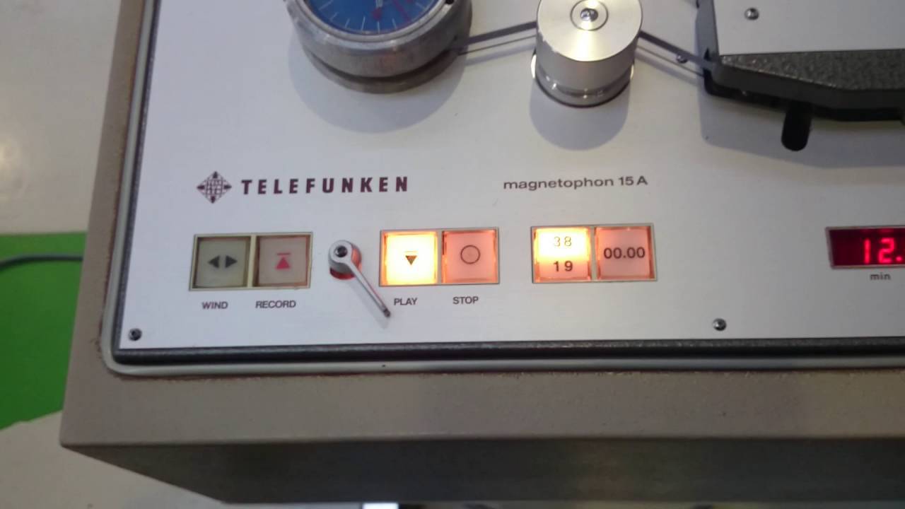 Telefunken Magnetophon 15A