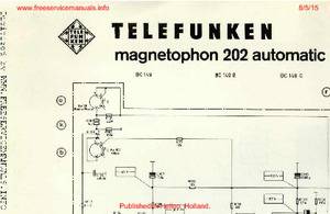 Telefunken Magnetophon 202