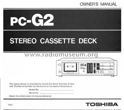 Toshiba PC-G2