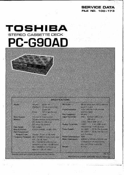 Toshiba PC-G90AD