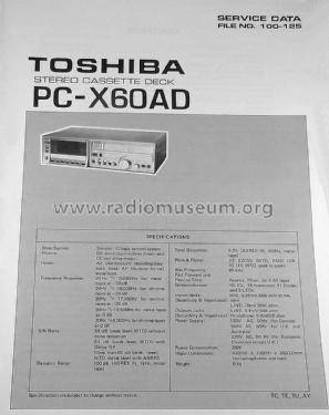 Toshiba PC-X60AD