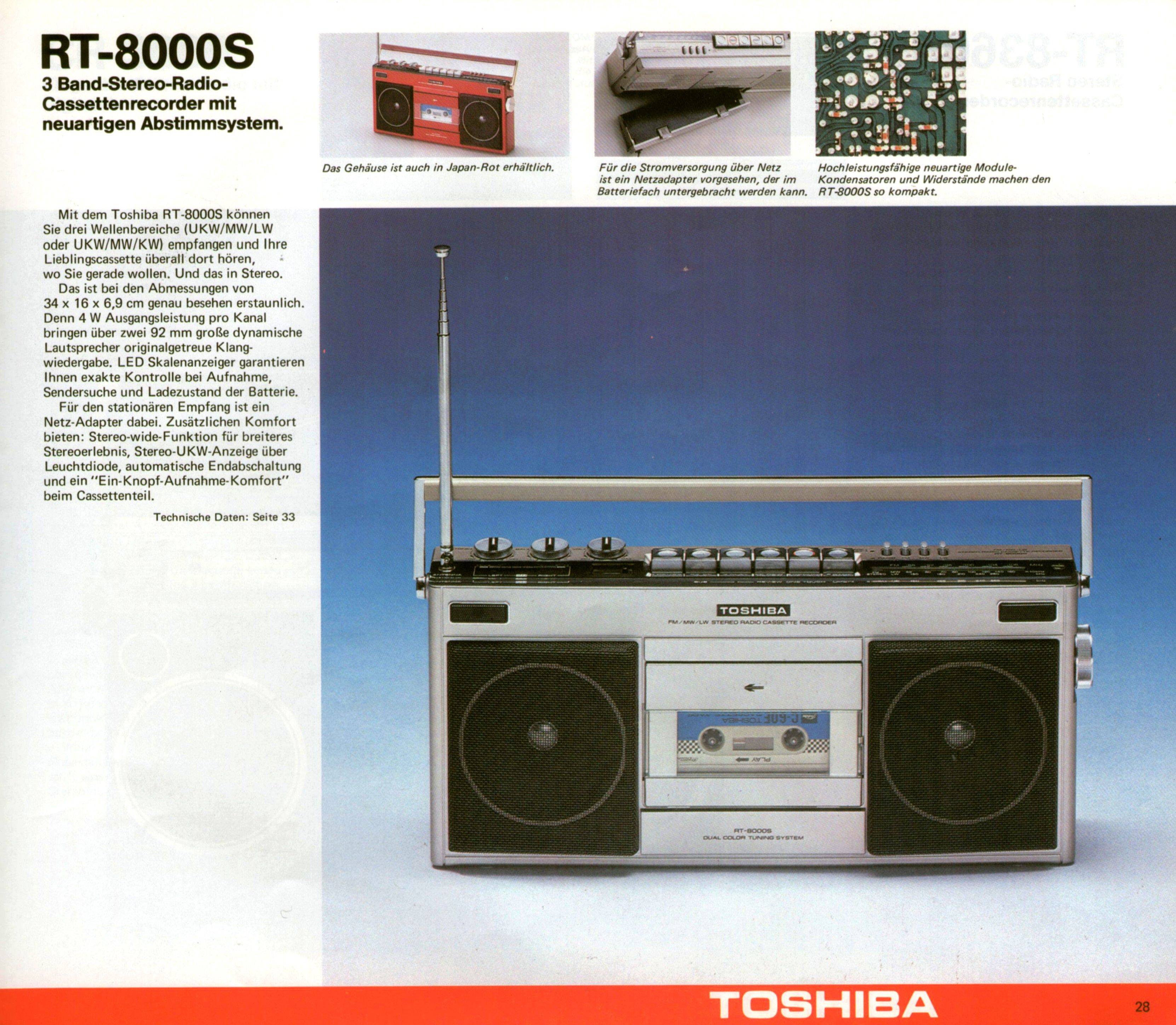 Toshiba RT-8000S
