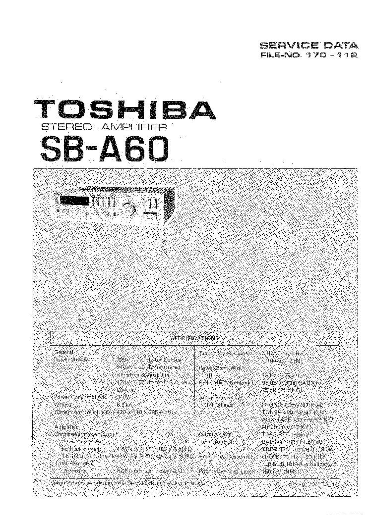 Toshiba SB-A60