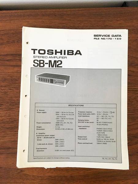 Toshiba SB-M2