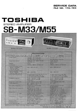 Toshiba SB-M55
