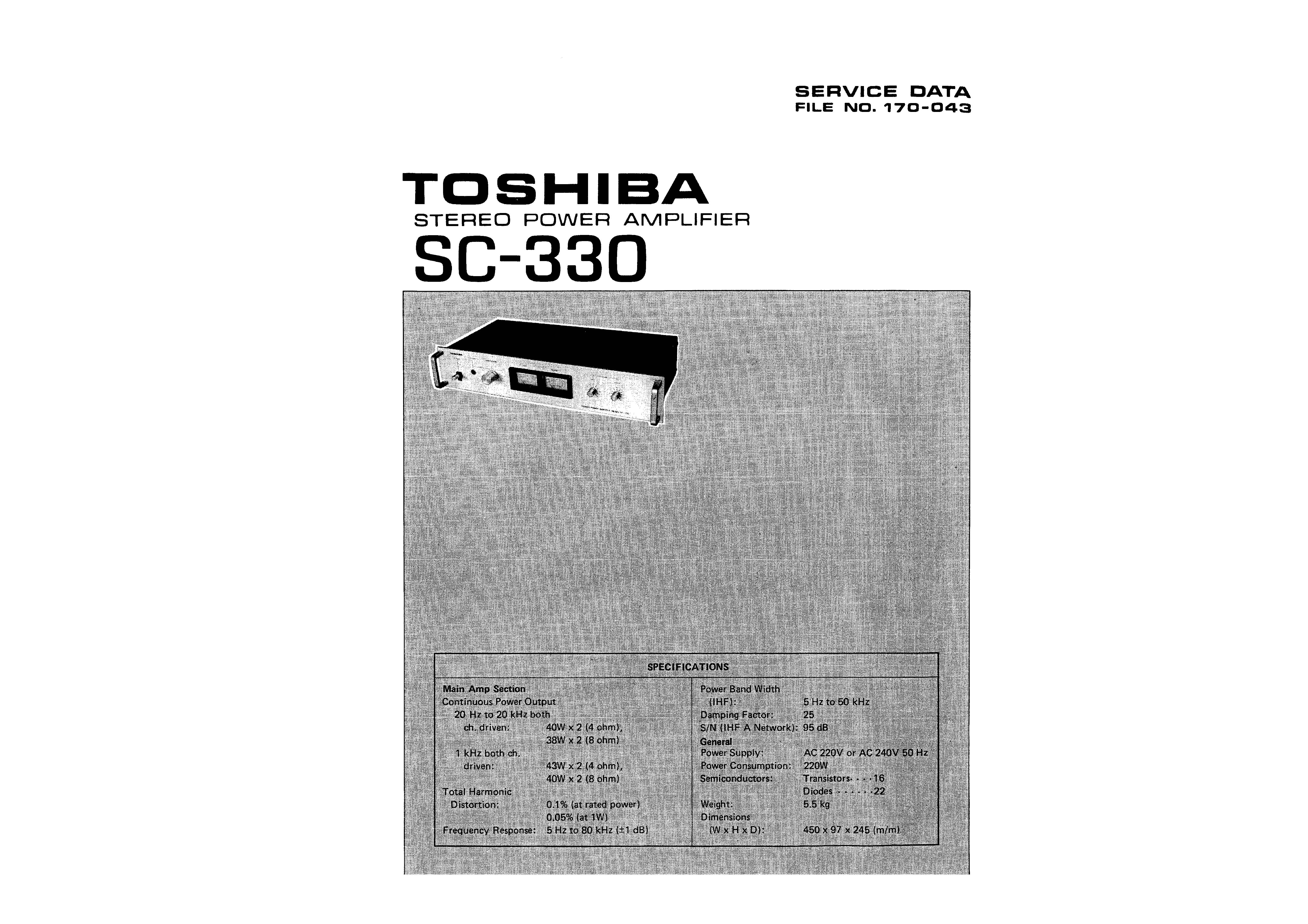 Toshiba SC-330
