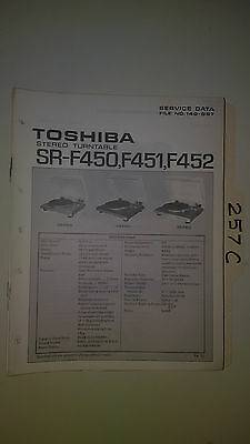 Toshiba SR-F452