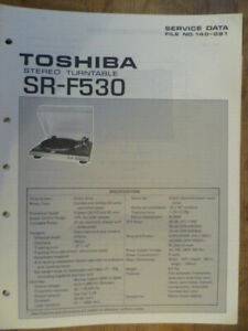 Toshiba SR-F530
