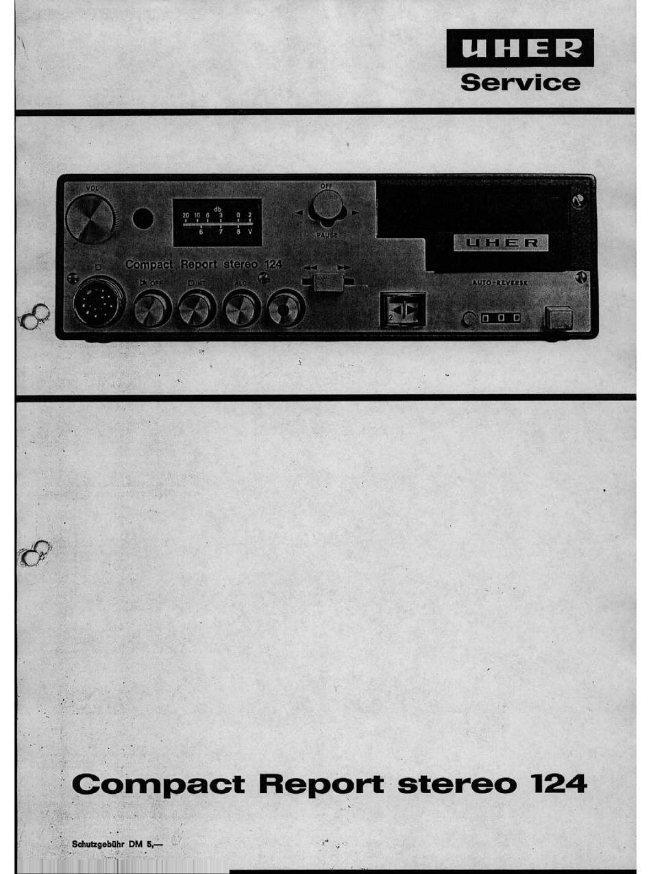 Uher Compact Report Stereo 124