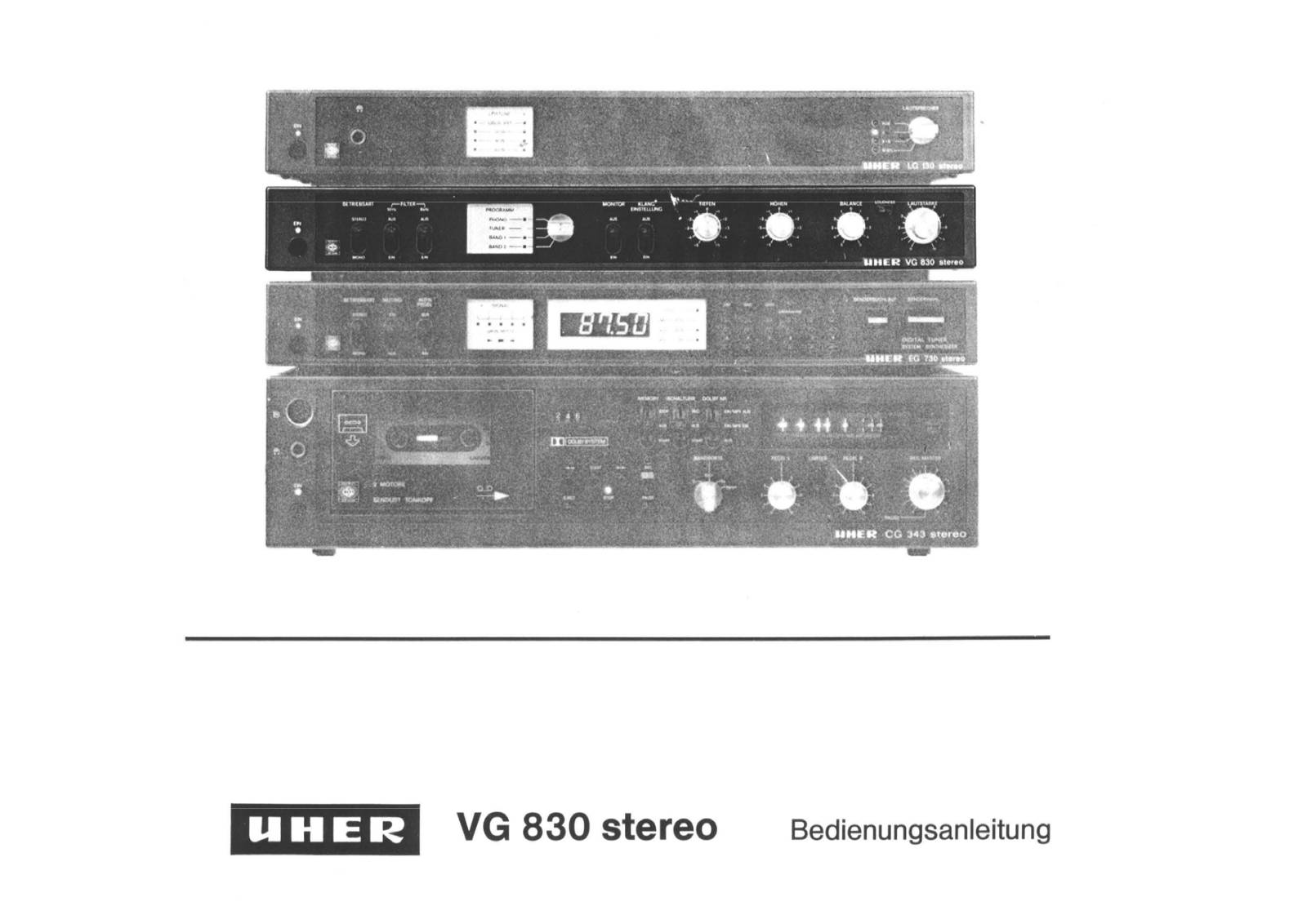 Uher VG 830