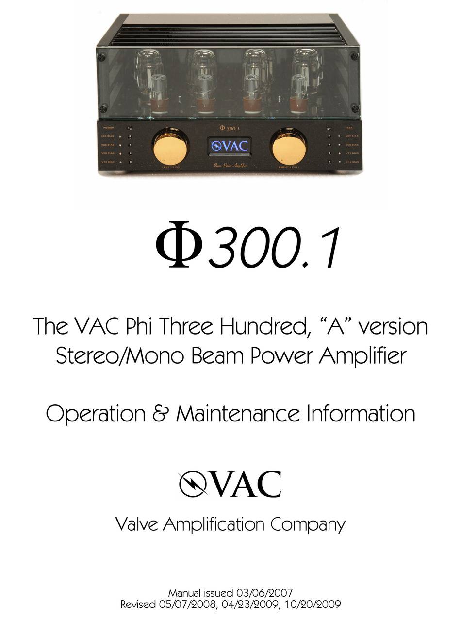 VAC Phi 300 (300)