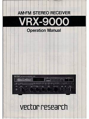 Vector Research VRX-9000