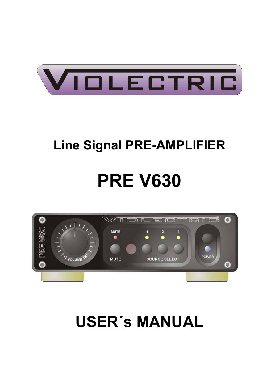 Violectric PRE V630