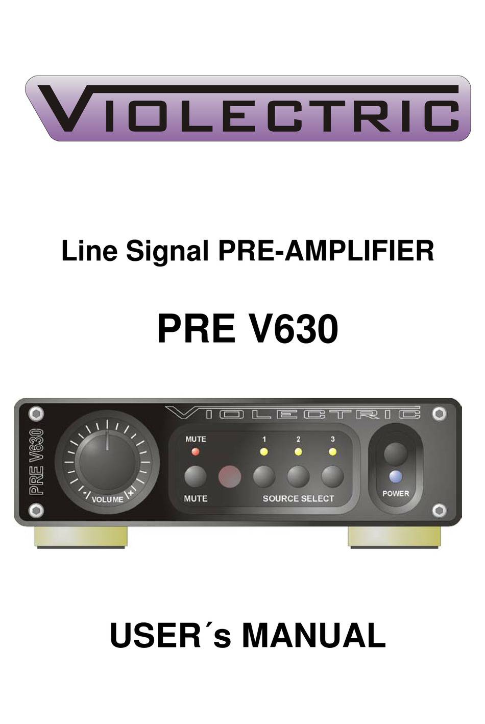Violectric PRE V630