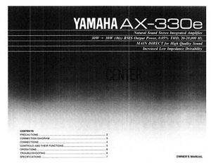 Yamaha AX-330