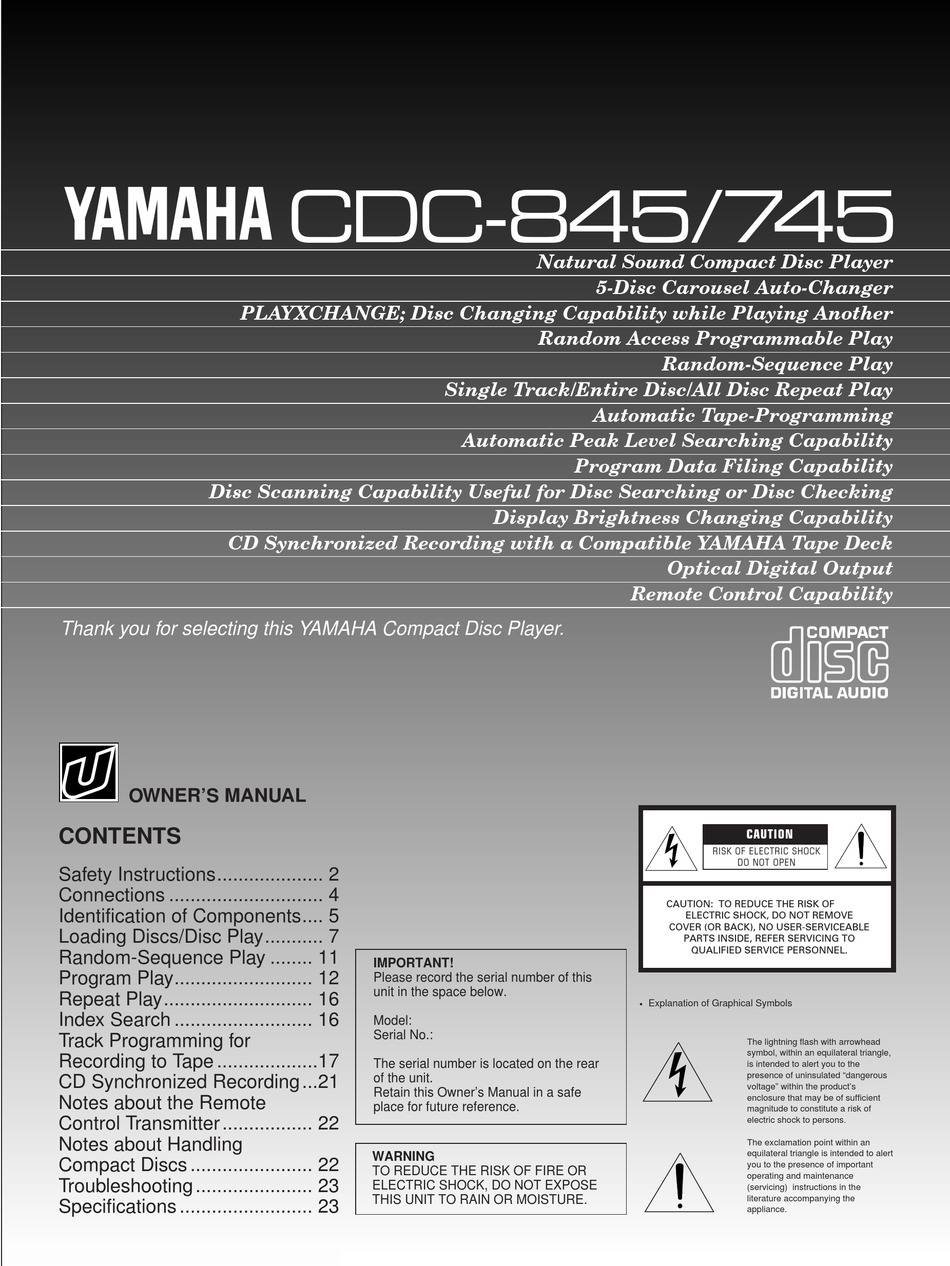 Yamaha CDC-745