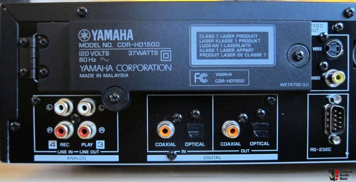 Yamaha CDR-HD1500