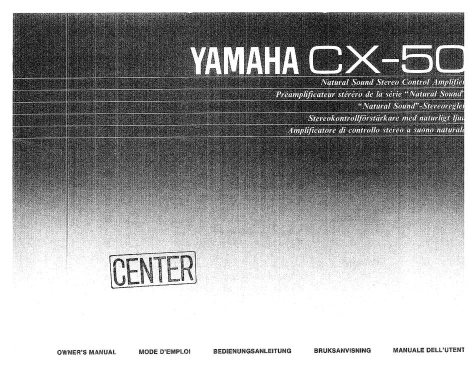 Yamaha CX-50
